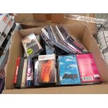 Quantity of tape cassettes and vinyl records
