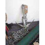 Anchor with chain