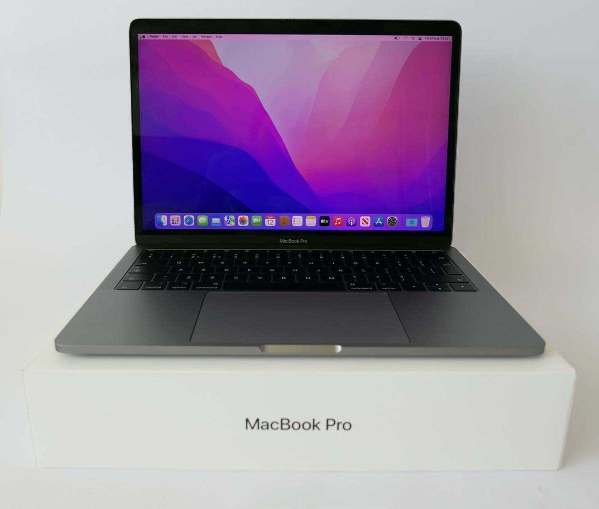 +VAT MacBook Pro 13" 2016 A1708 laptop with Intel Core i5 2.3GHz, 8GB RAM, 128GB SSD, box and PSU