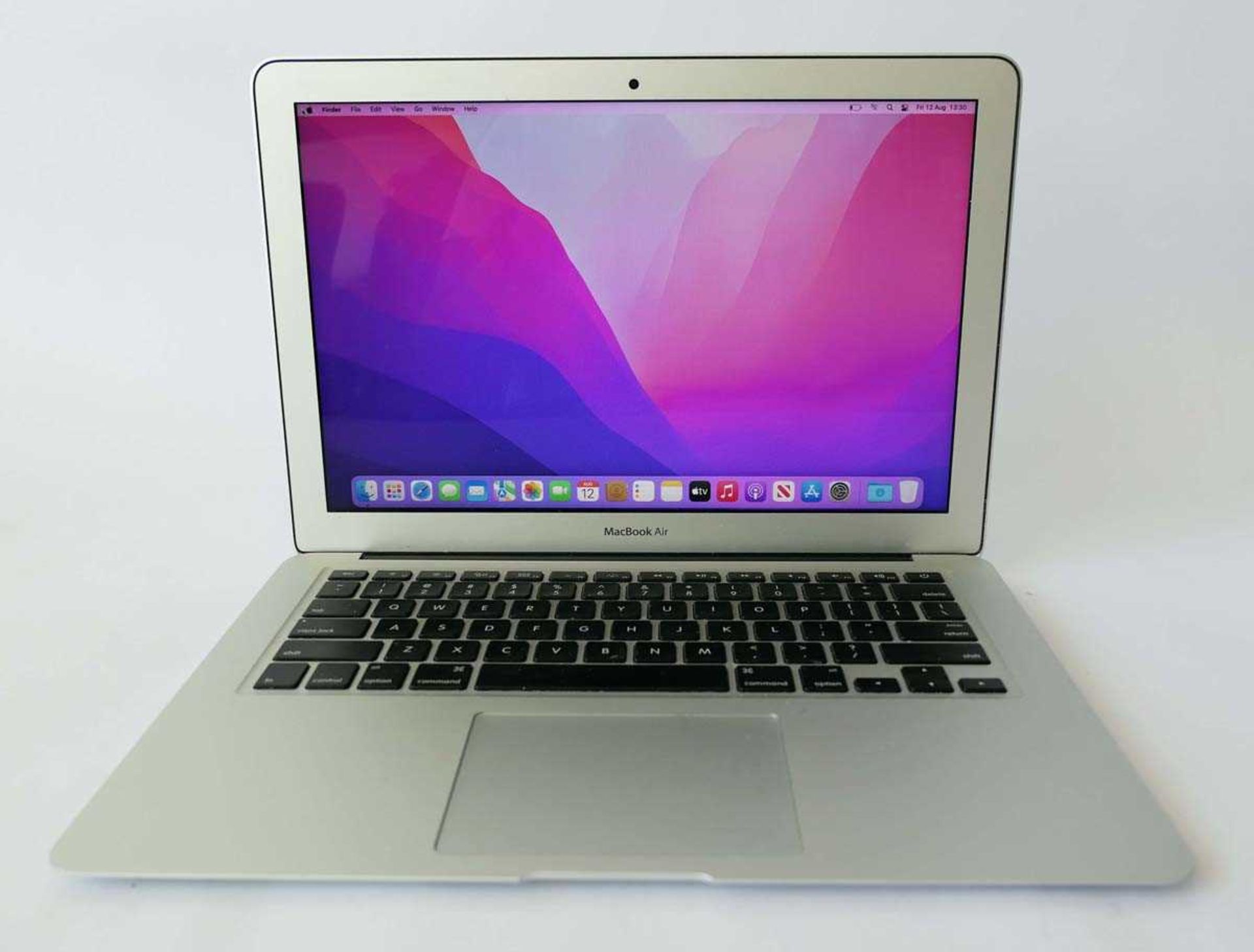 +VAT MacBook Air 13" 2017 A1466 laptop with Intel i7 2.2GHz, 8GB RAM, 512GB SSD and Monterey OS