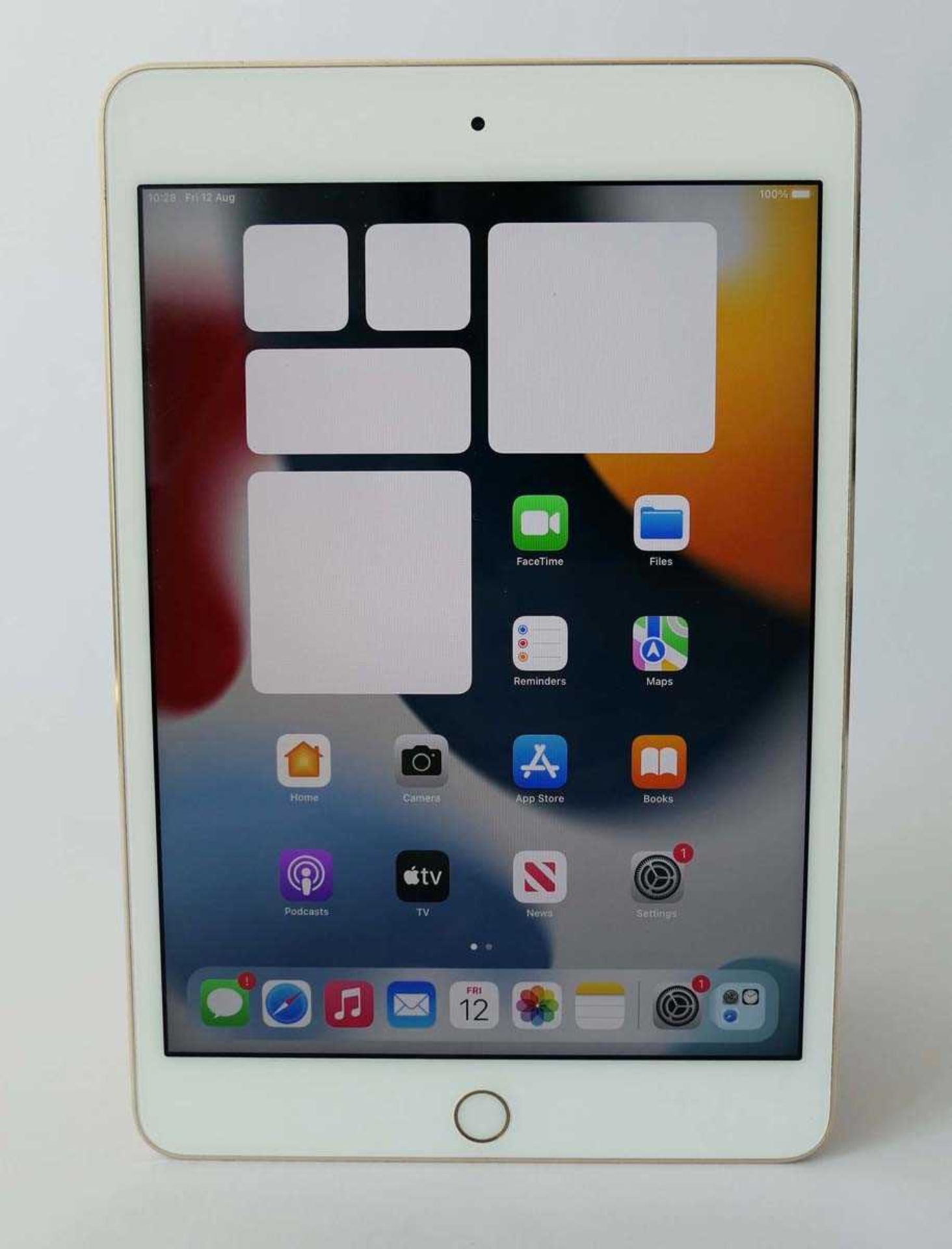 +VAT iPad Mini 4 A1538 128GB Gold tablet