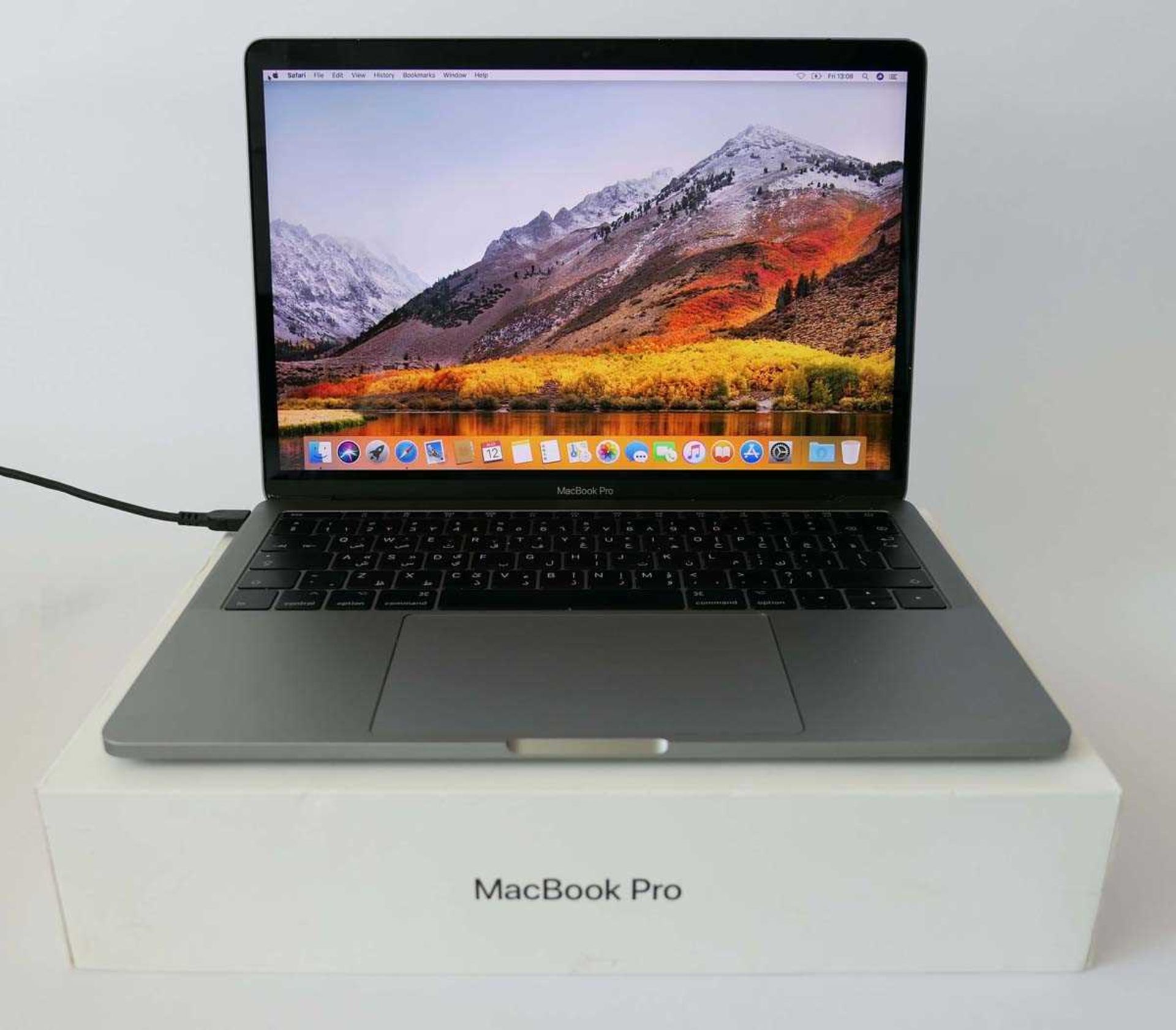 +VAT MacBook Pro 13" 2016 A1708 laptop with Intel 2.5GHz processor, 16GB RAM, 128GB SSD, box and