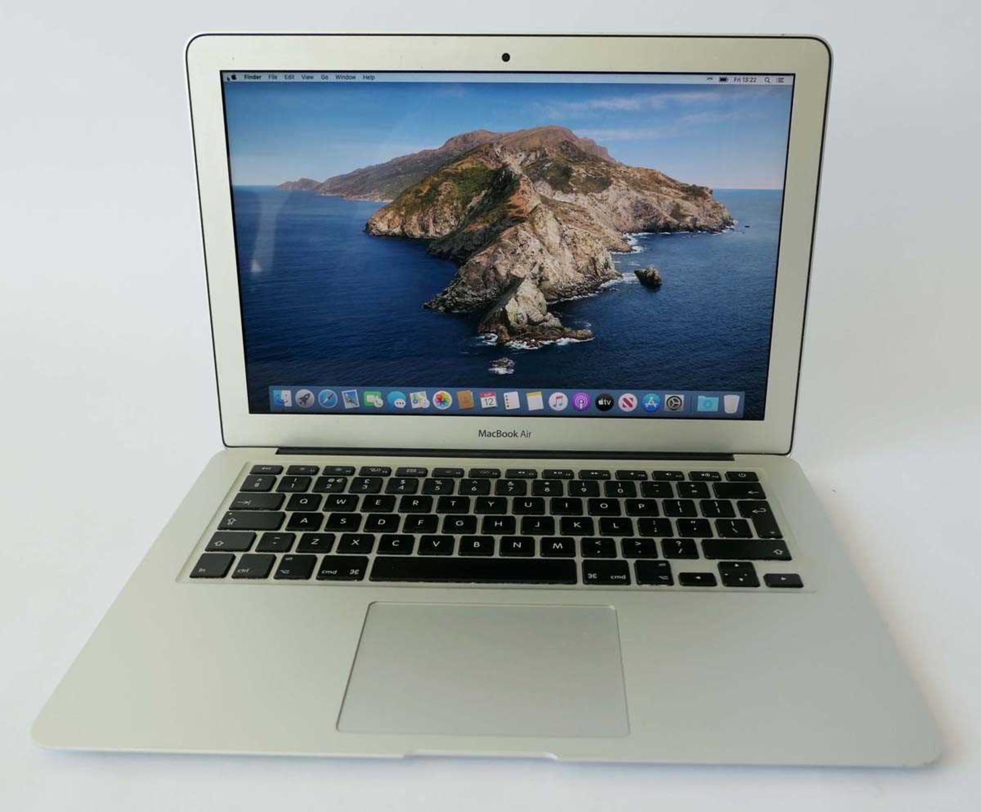 +VAT MacBook Air 13" 2012 A1466 laptop with Intel i7 2GHz, 8GB RAM, 256GB SSD and Catalina OS