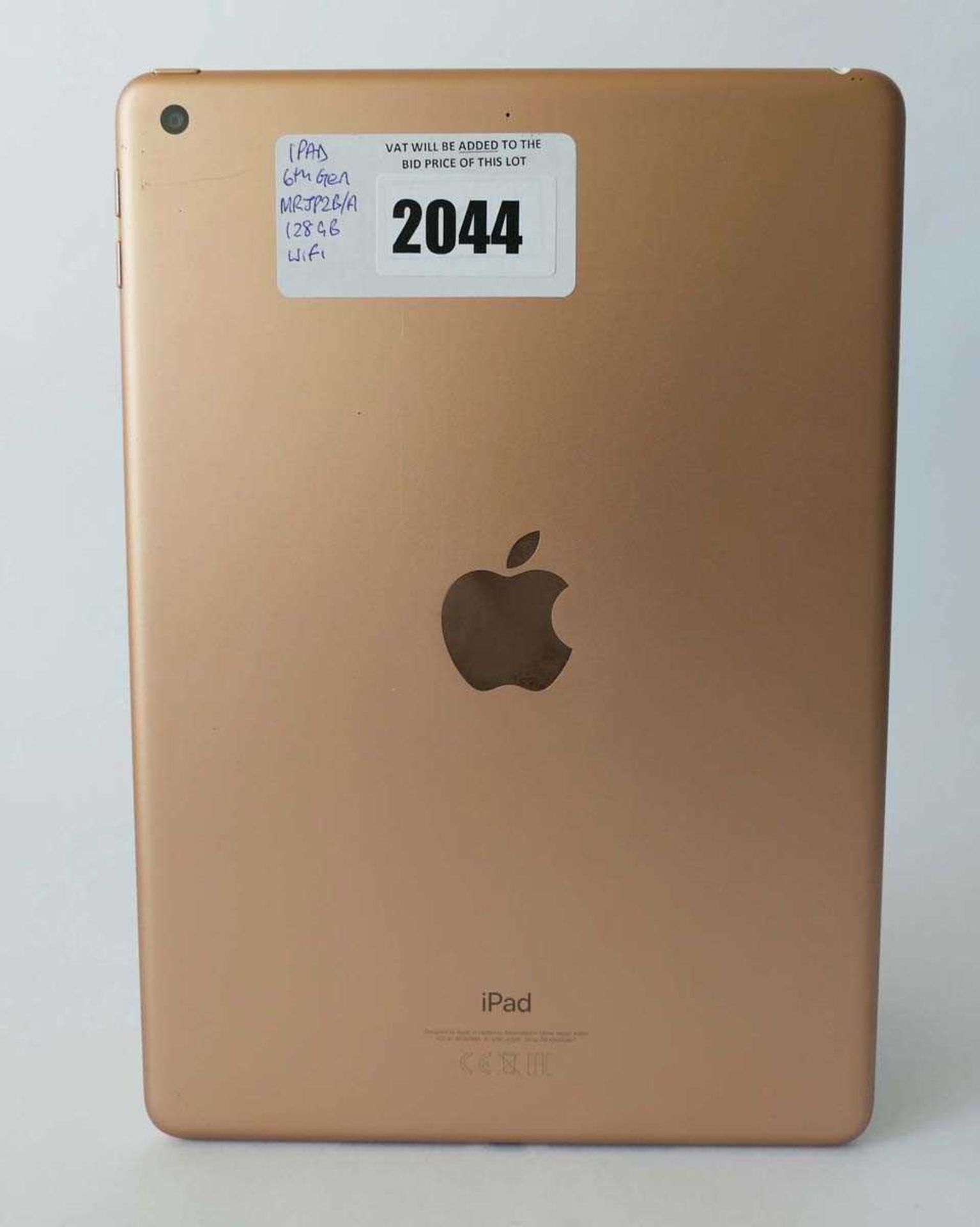 +VAT iPad 9.7" 6th Gen A1893 128GB Gold tablet - Image 2 of 2