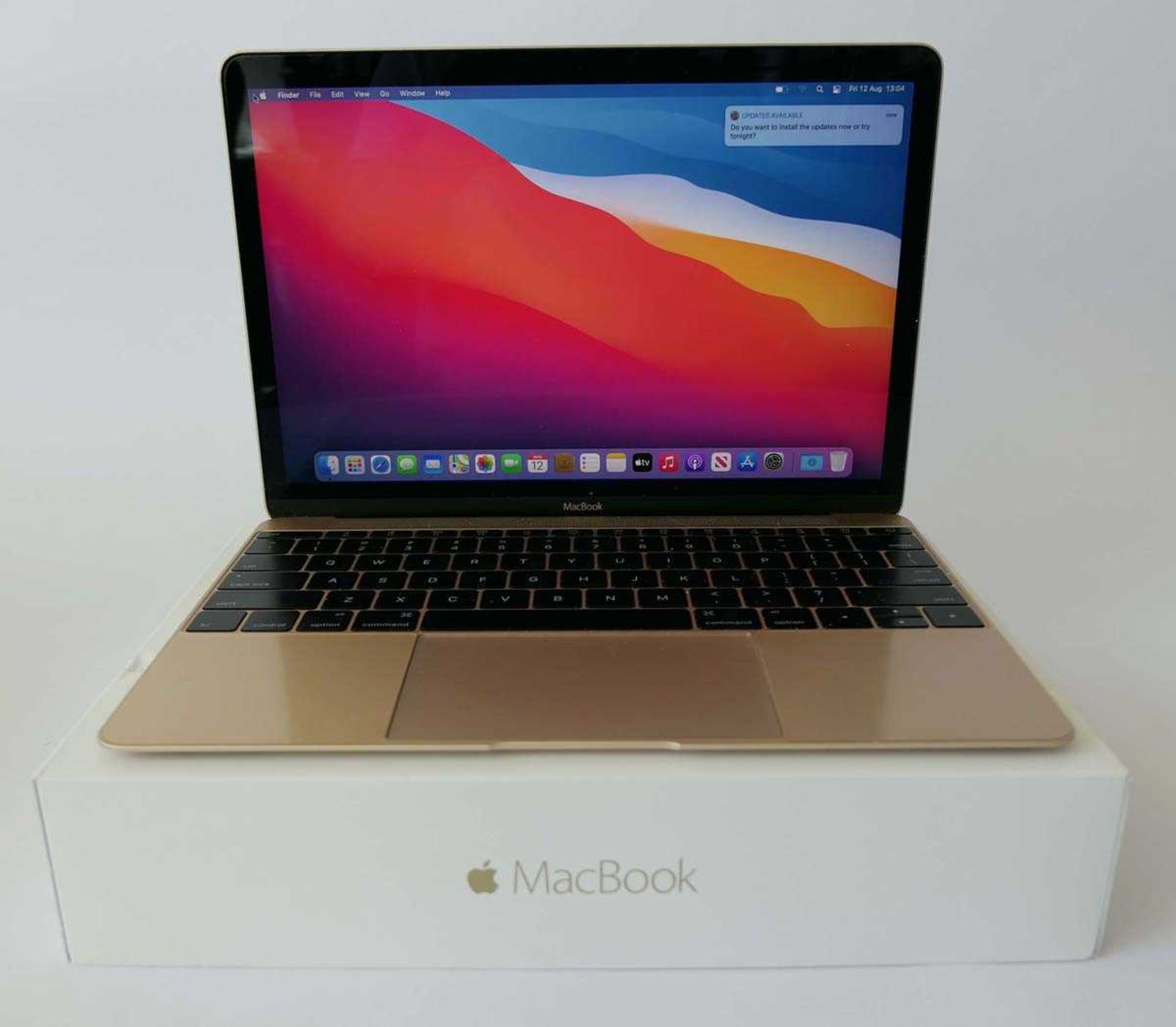 +VAT MacBook 12" 2015 A1534 Gold laptop Intel with M 1.2GHz, 8GB RAM, 512GB SSD and box