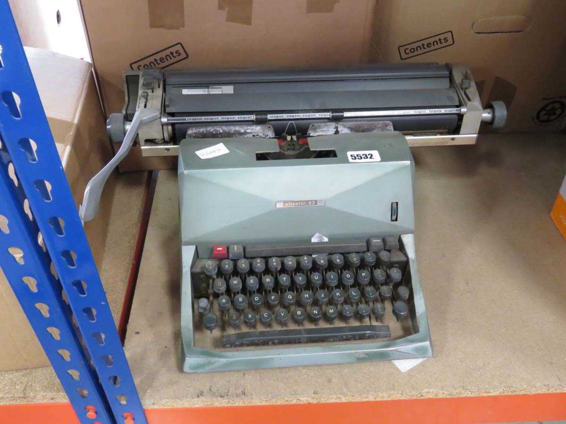 Vintage Olivetti typewriter