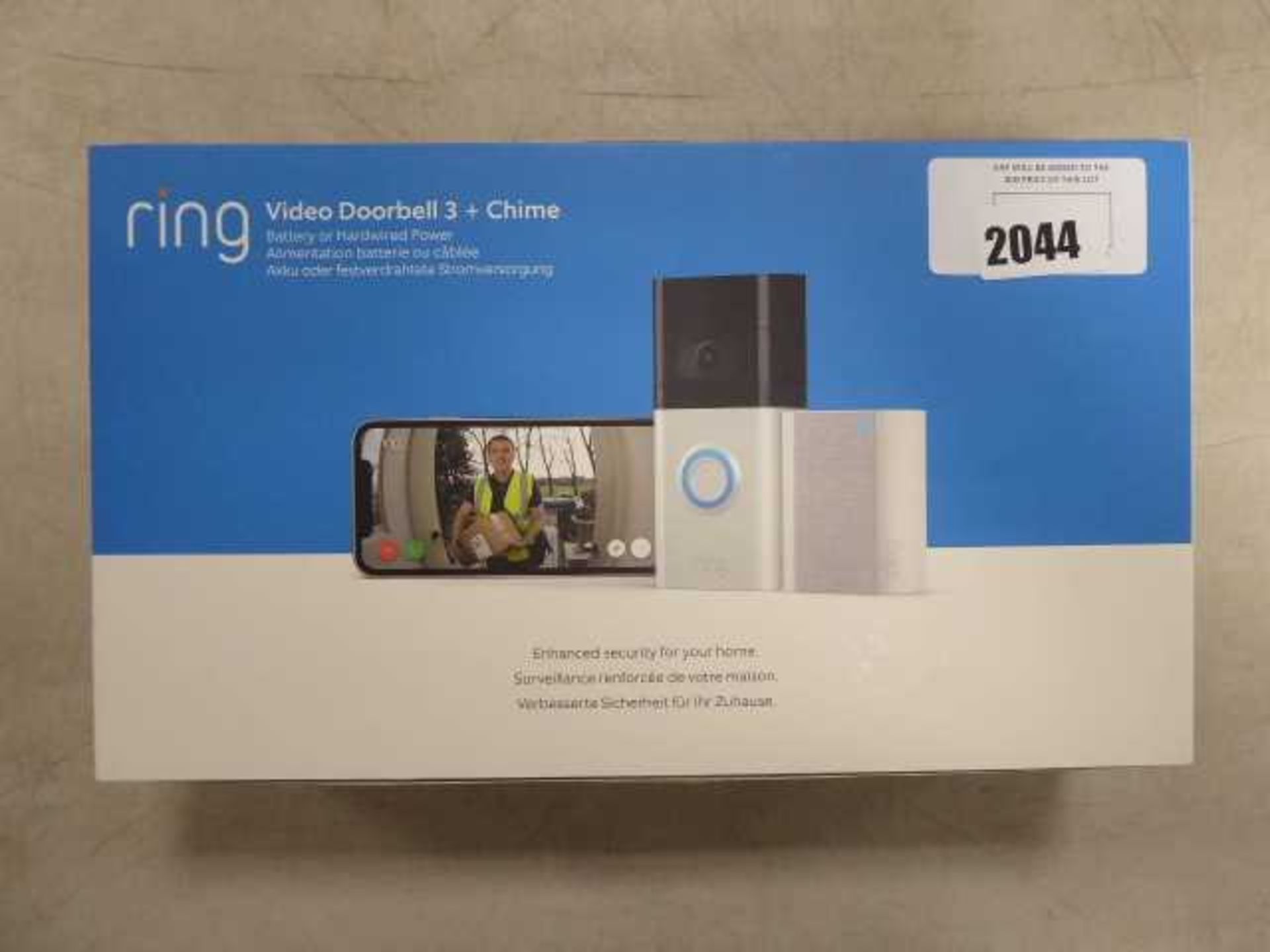 +VAT Ring Video Doorbell 3 kit, possibly locked to account