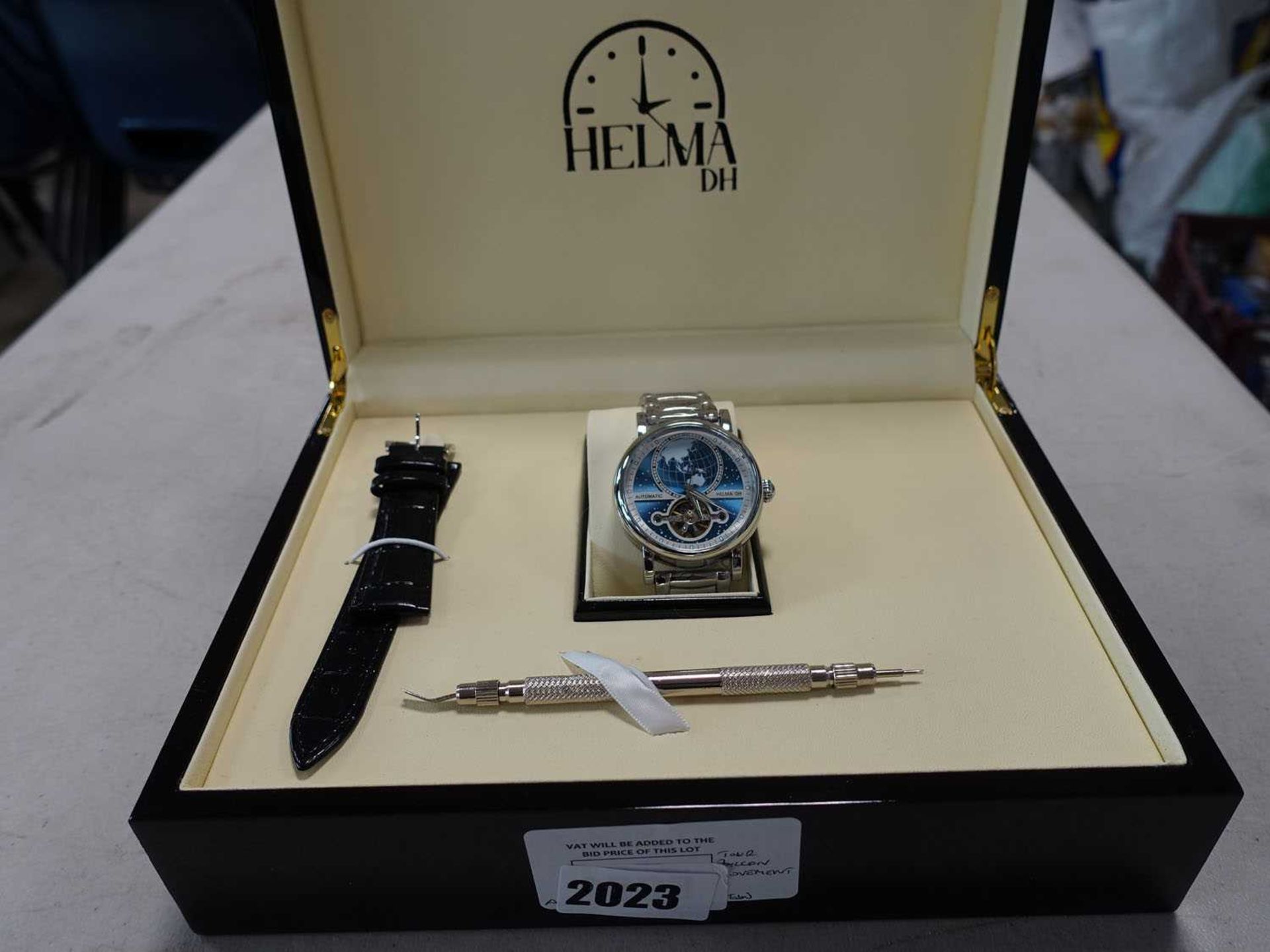 +VAT Helma DH Tour movement automatic gents wristwatch with case