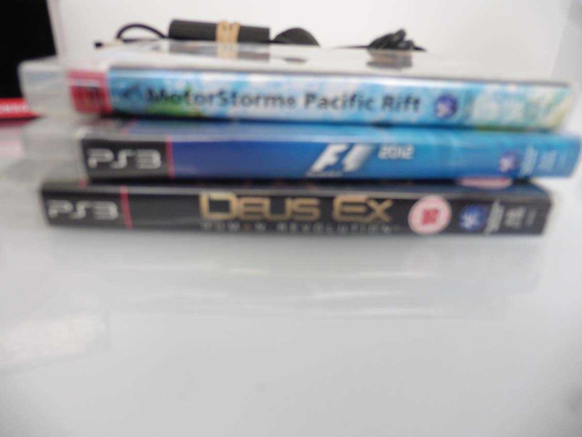 +VAT Super Mini SFC Entertainment System, Playstation CD Case, 3 PS3 games, Sony psu & - Image 2 of 2