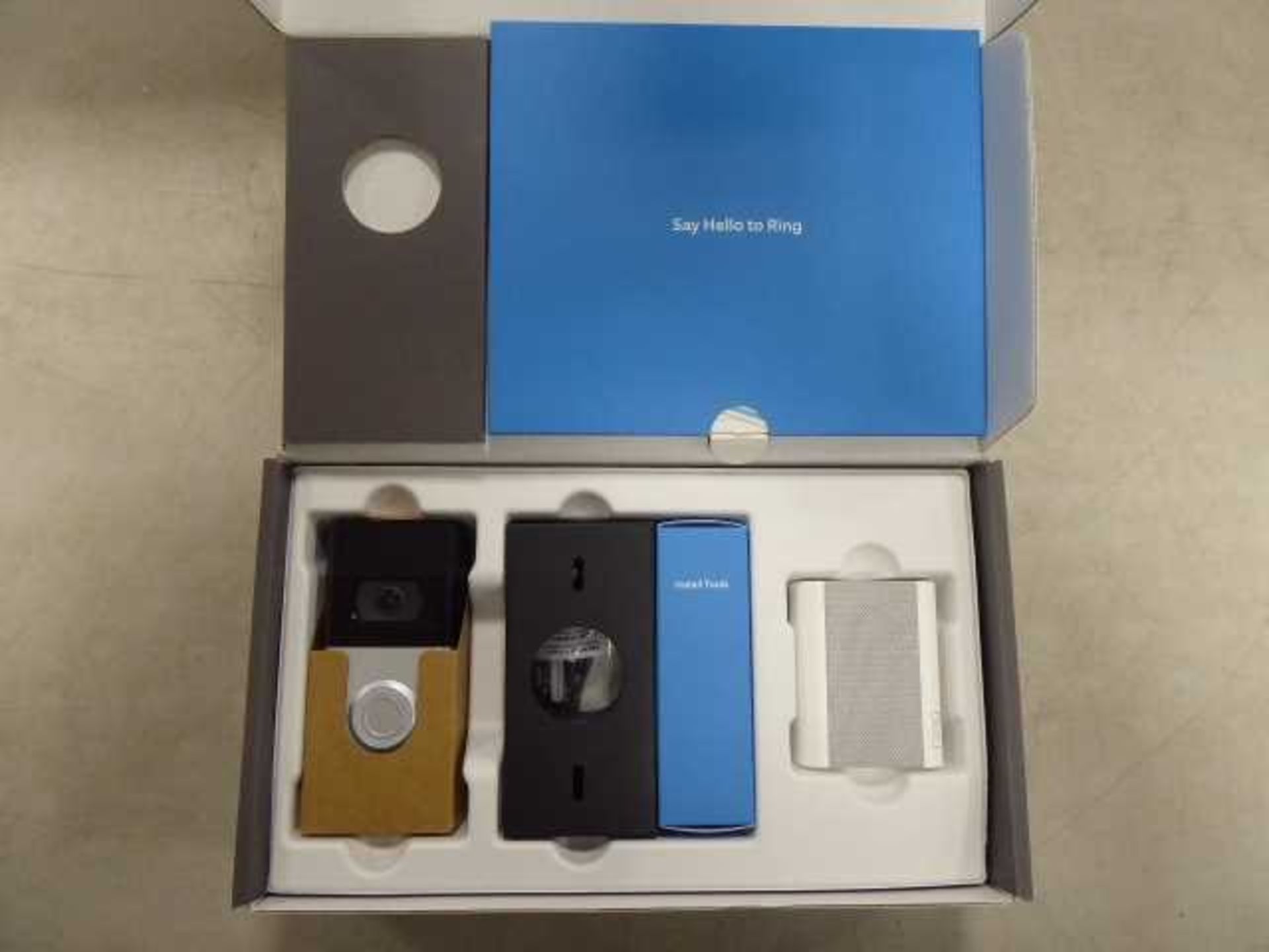 +VAT Ring Video Doorbell 3 kit, possibly locked to account - Image 2 of 2