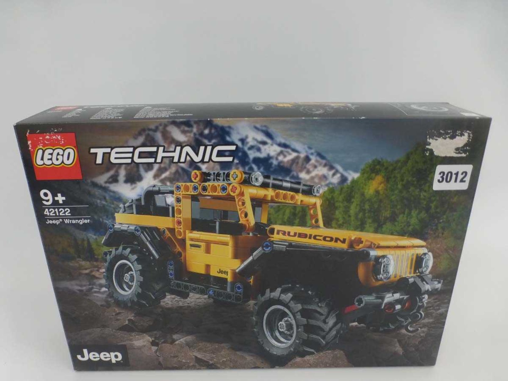 A Lego Technic 42122 Jeep Wrangler set, boxedContents unchecked