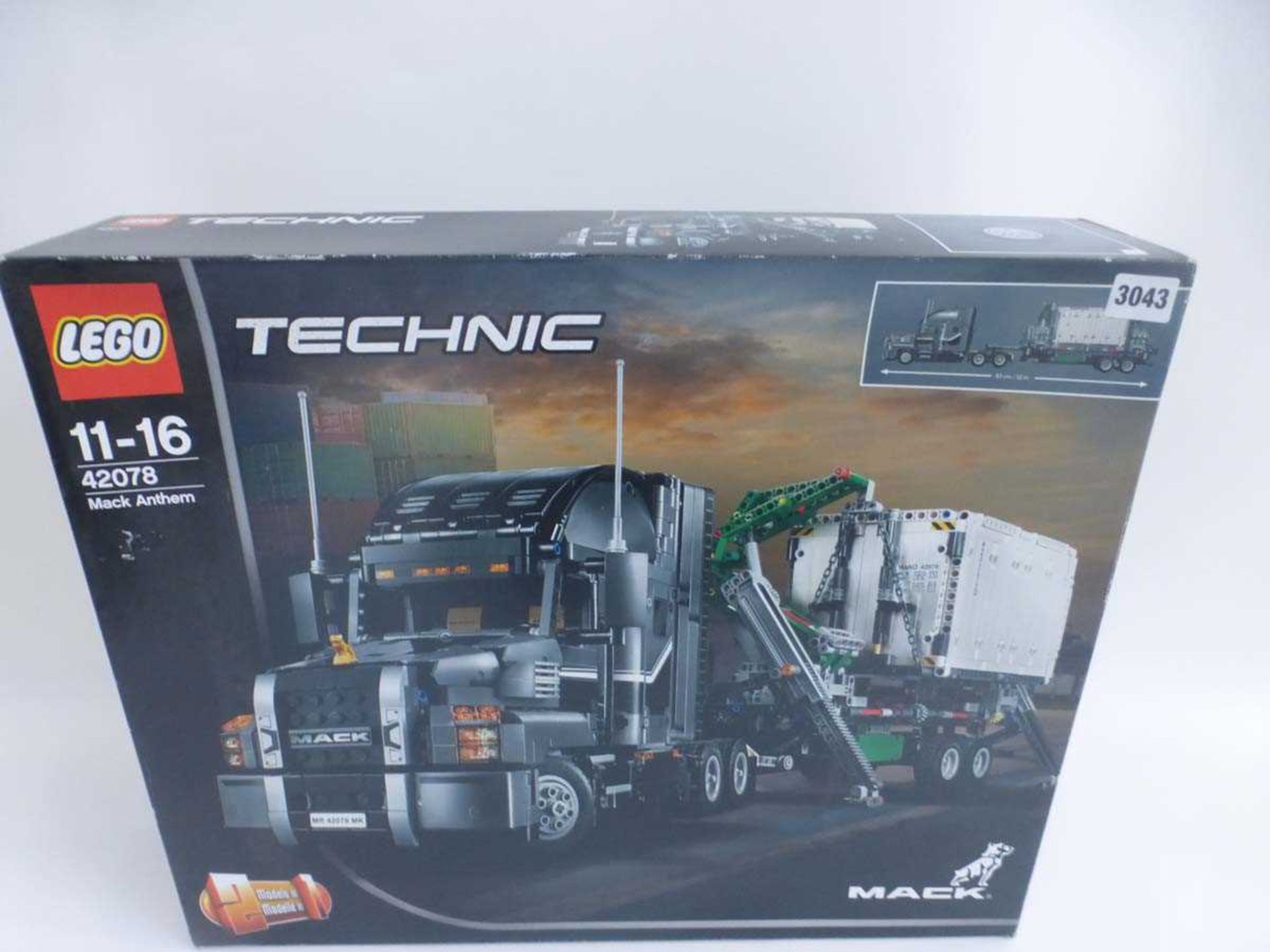 A Lego Technic 42078 Mack Anthem set, boxedContents unchecked - Image 2 of 2