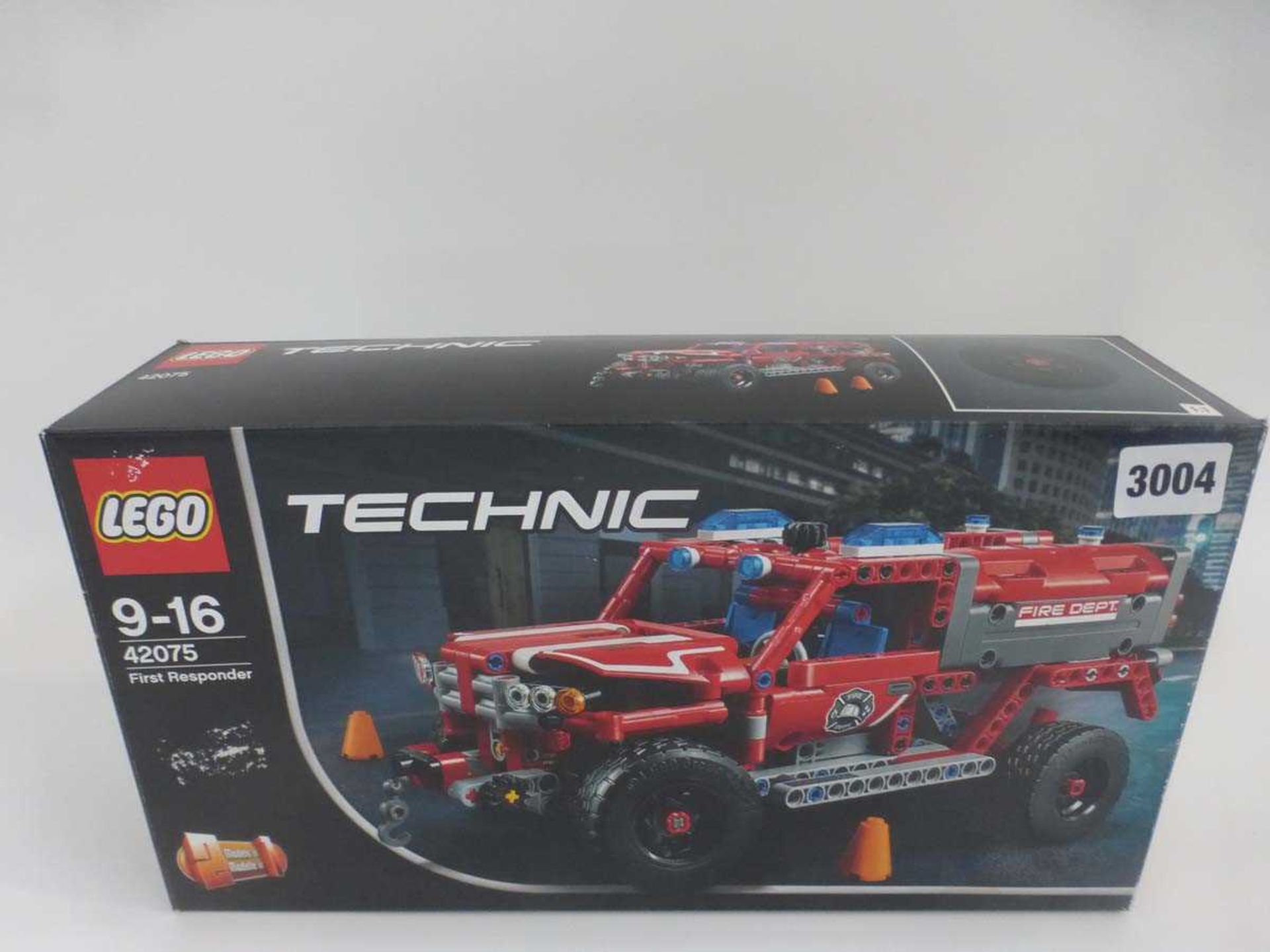 A Lego Technic 42075 fire engine set, boxedContents unchecked