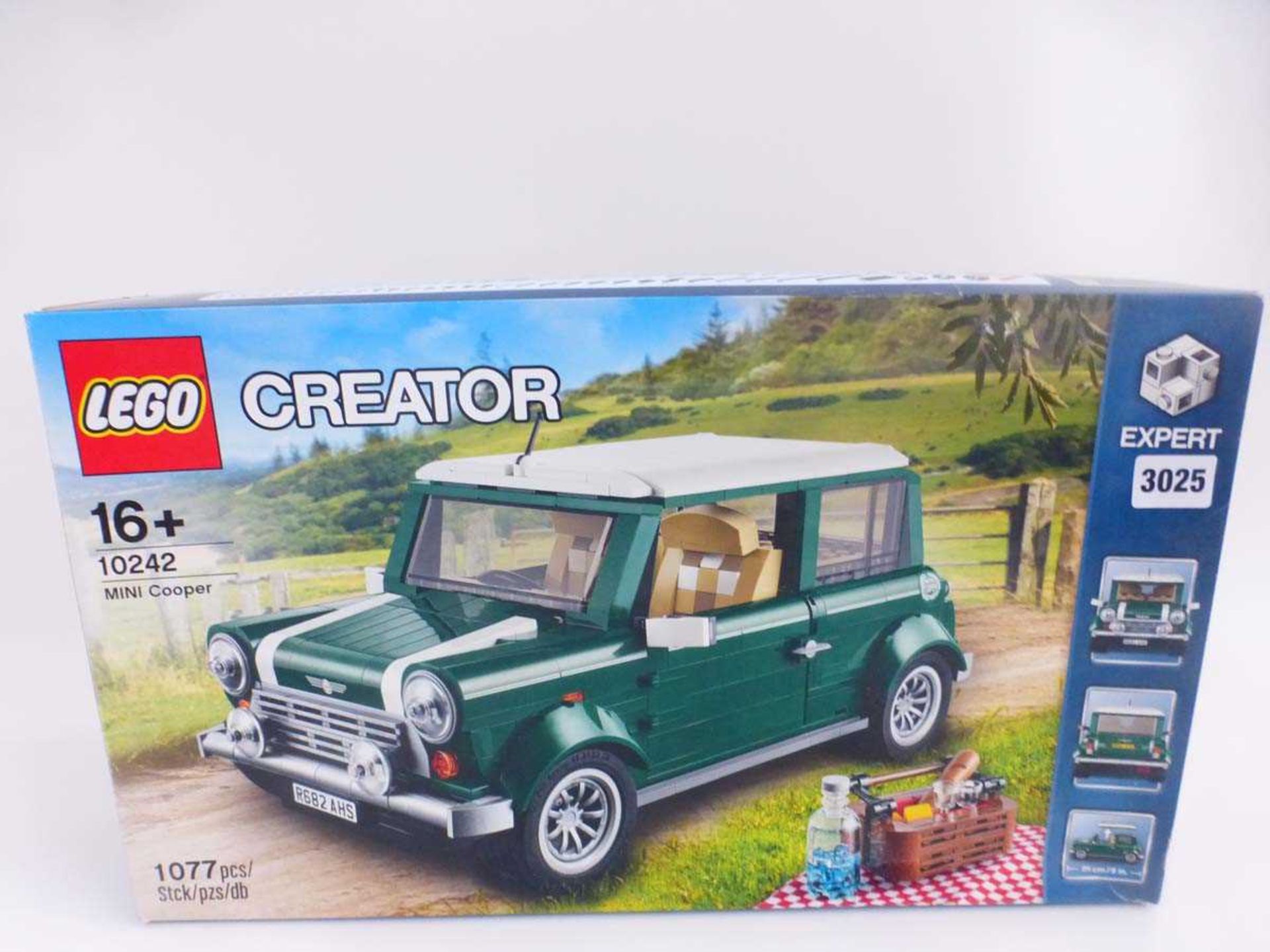 A Lego Creator 10242 Mini Cooper set, boxedContents unchecked