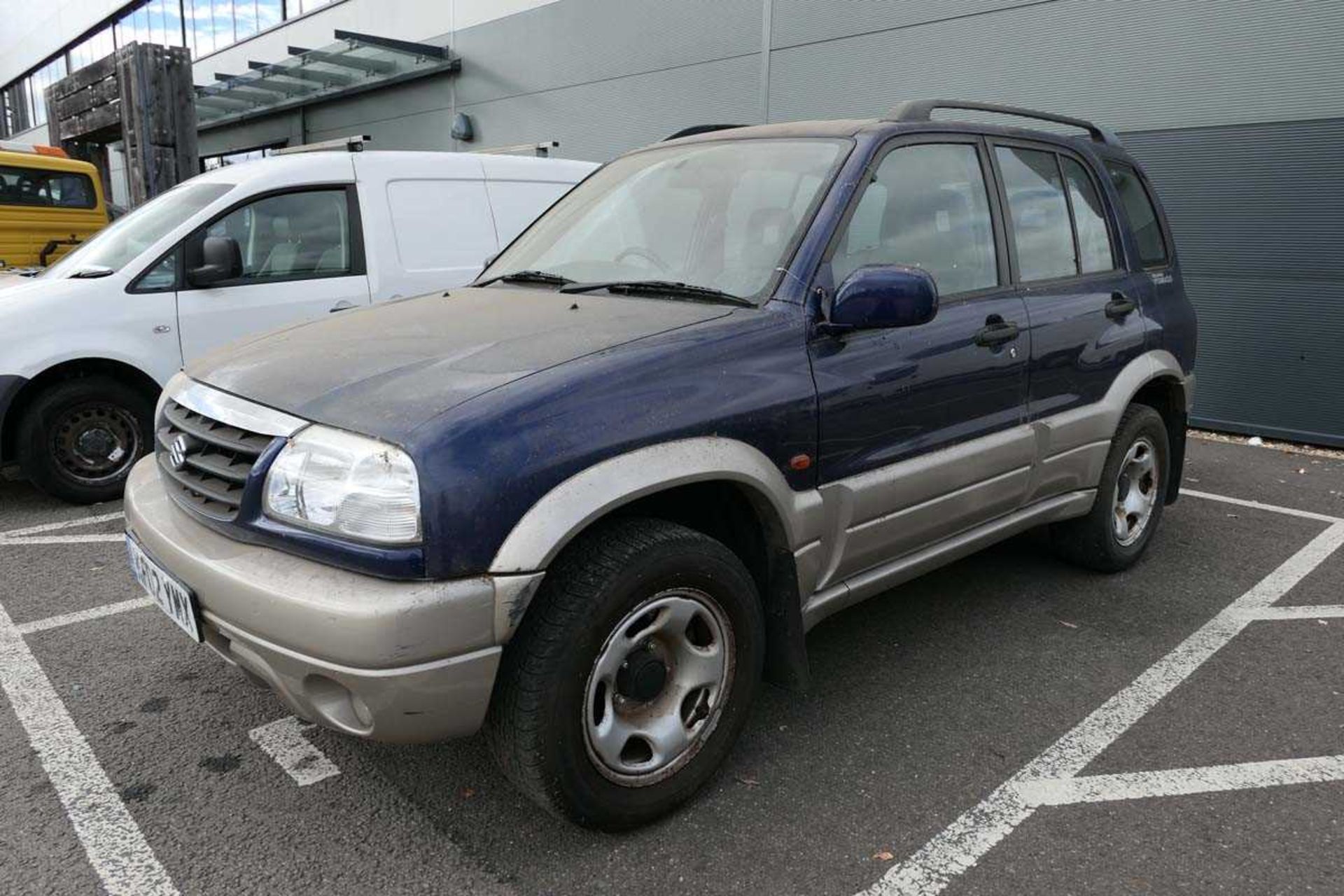 Suzuki Grand Vitara 16V Estate in blue, registration plate KF02 YMX, 1995cc, petrol, first - Image 4 of 13