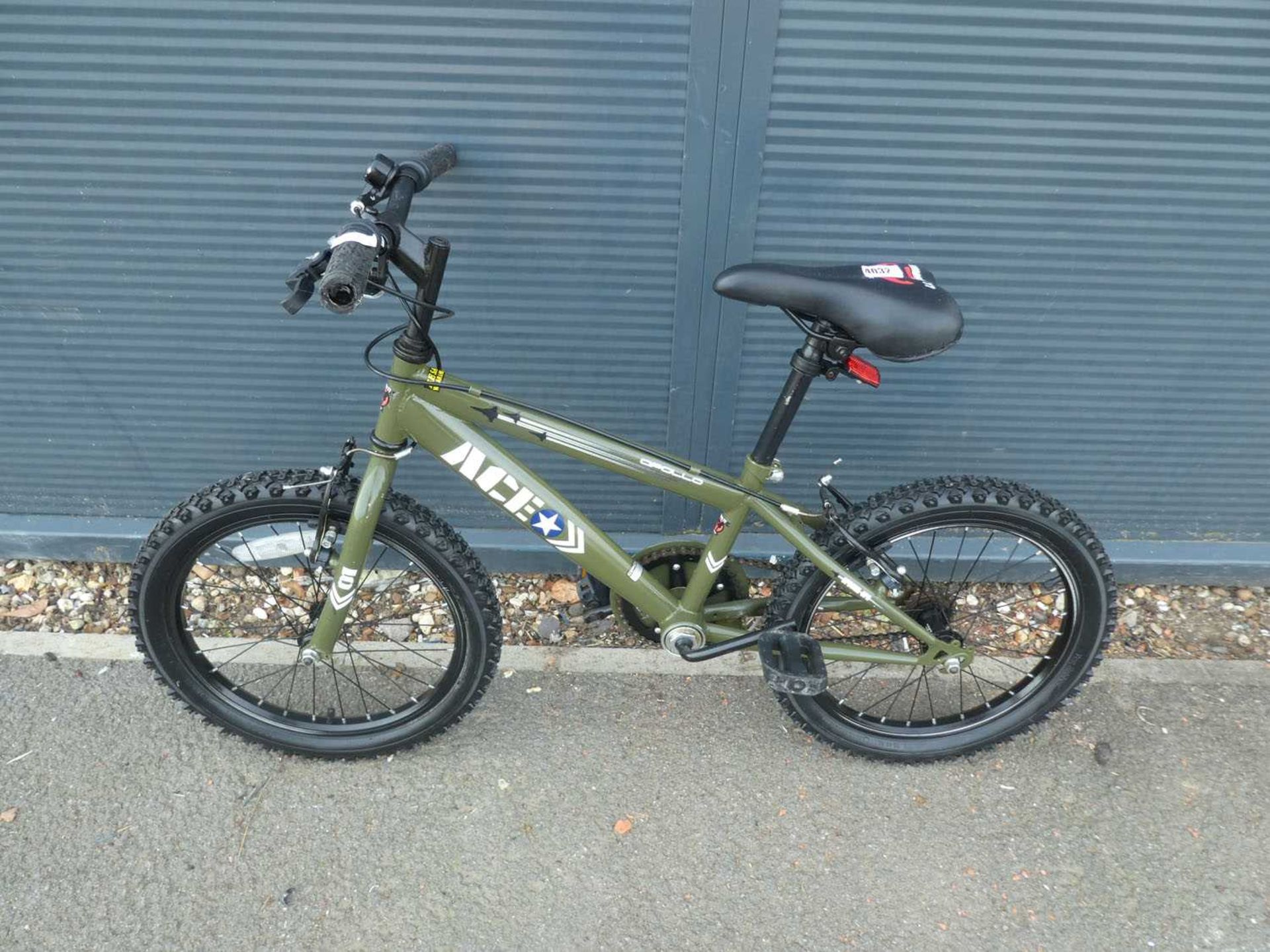 Childs Apollo BMX style cycle in army green