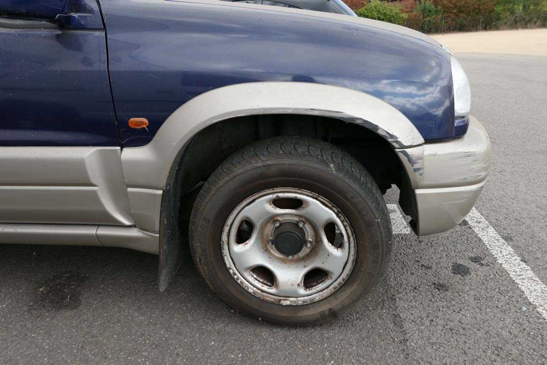 Suzuki Grand Vitara 16V Estate in blue, registration plate KF02 YMX, 1995cc, petrol, first - Image 13 of 13