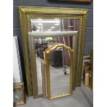 3 rectangular mirrors plus a dome topped mirror