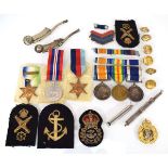 First & Second World War Naval group relating to Chief Petty Officer Robert William Pooley of