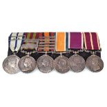 Boer War and First World War group including: Delhi Durbar Medal awarded to 4084 Col. Sergt G.