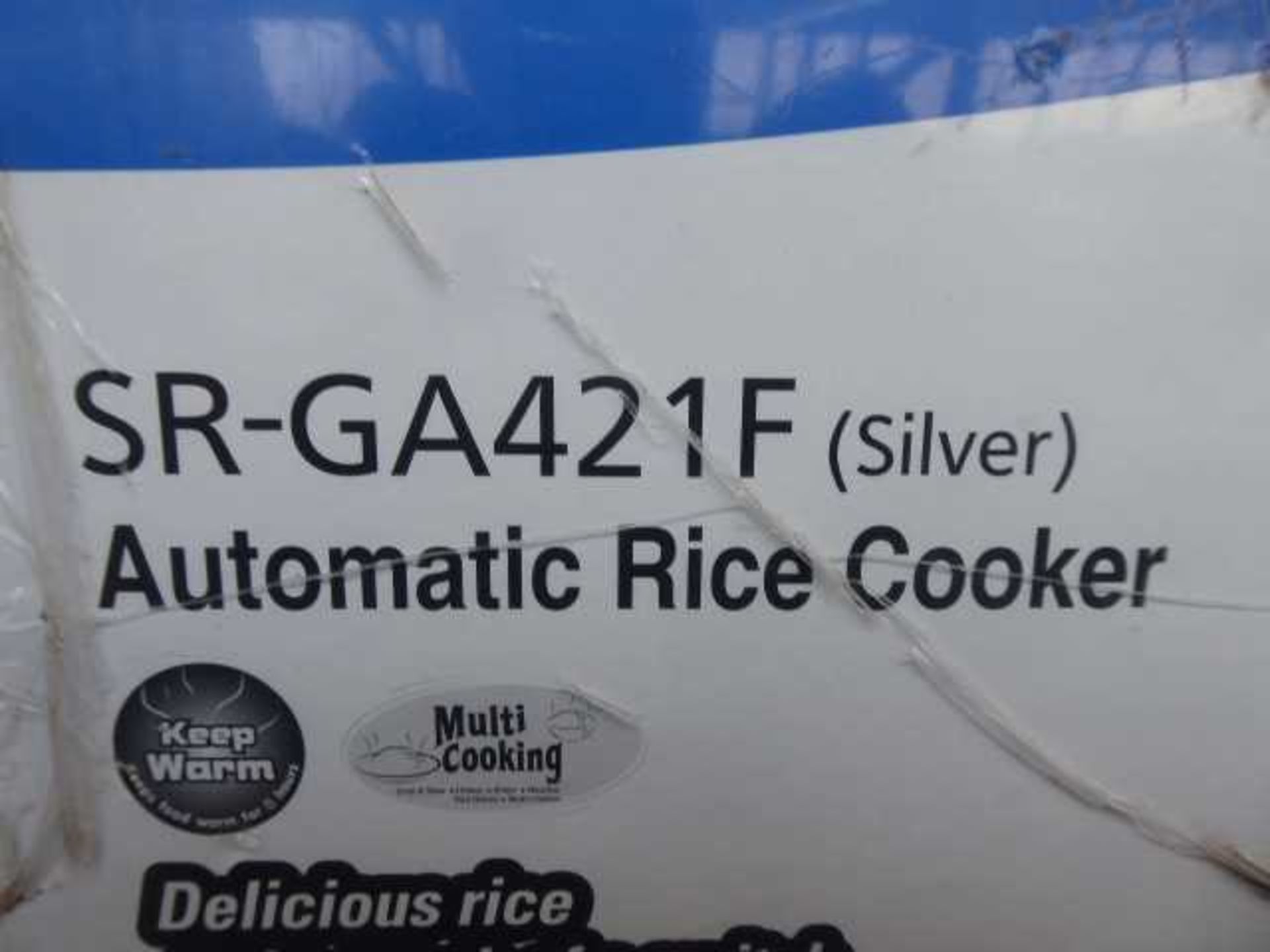 +VAT Panasonic automatic rice cooker - Image 2 of 2
