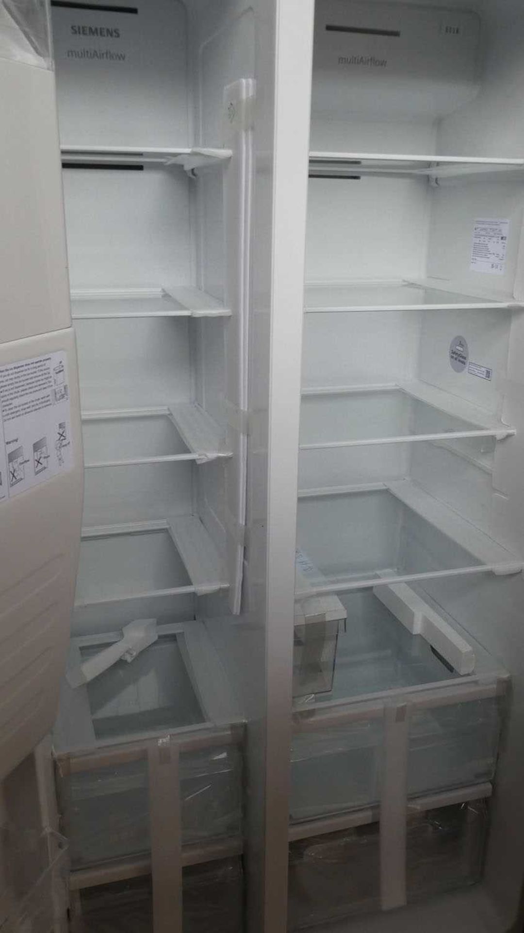 +VAT KA93IVIFPGB Siemens Side-by-side fridge-freezer - Image 2 of 2