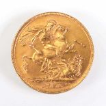 A Victorian sovereign dated 1900, Perth mint