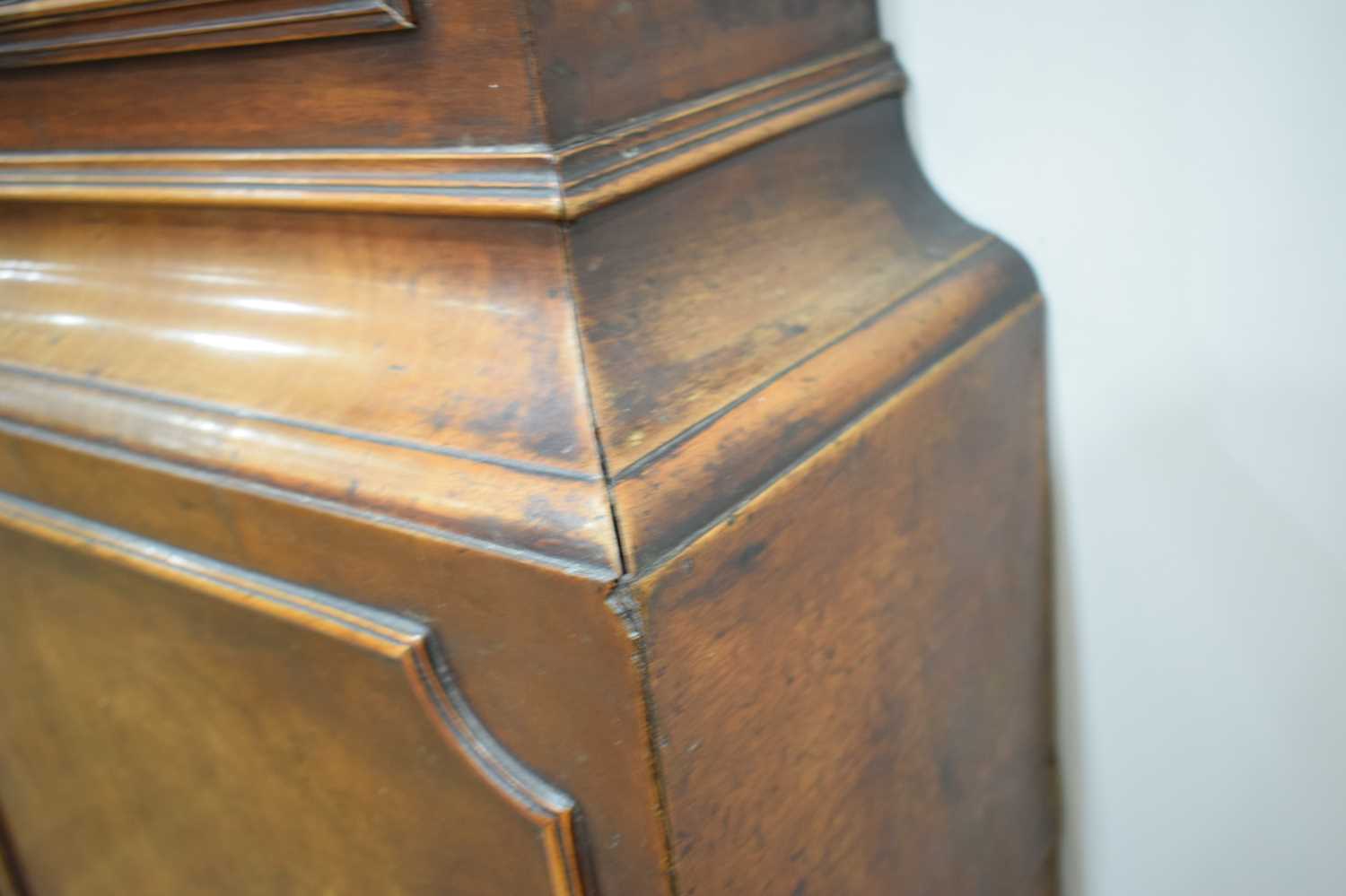 Joseph Moxon of Bradford (on Avon), an 18th century longcase clock, the silvered circular dial - Image 10 of 16