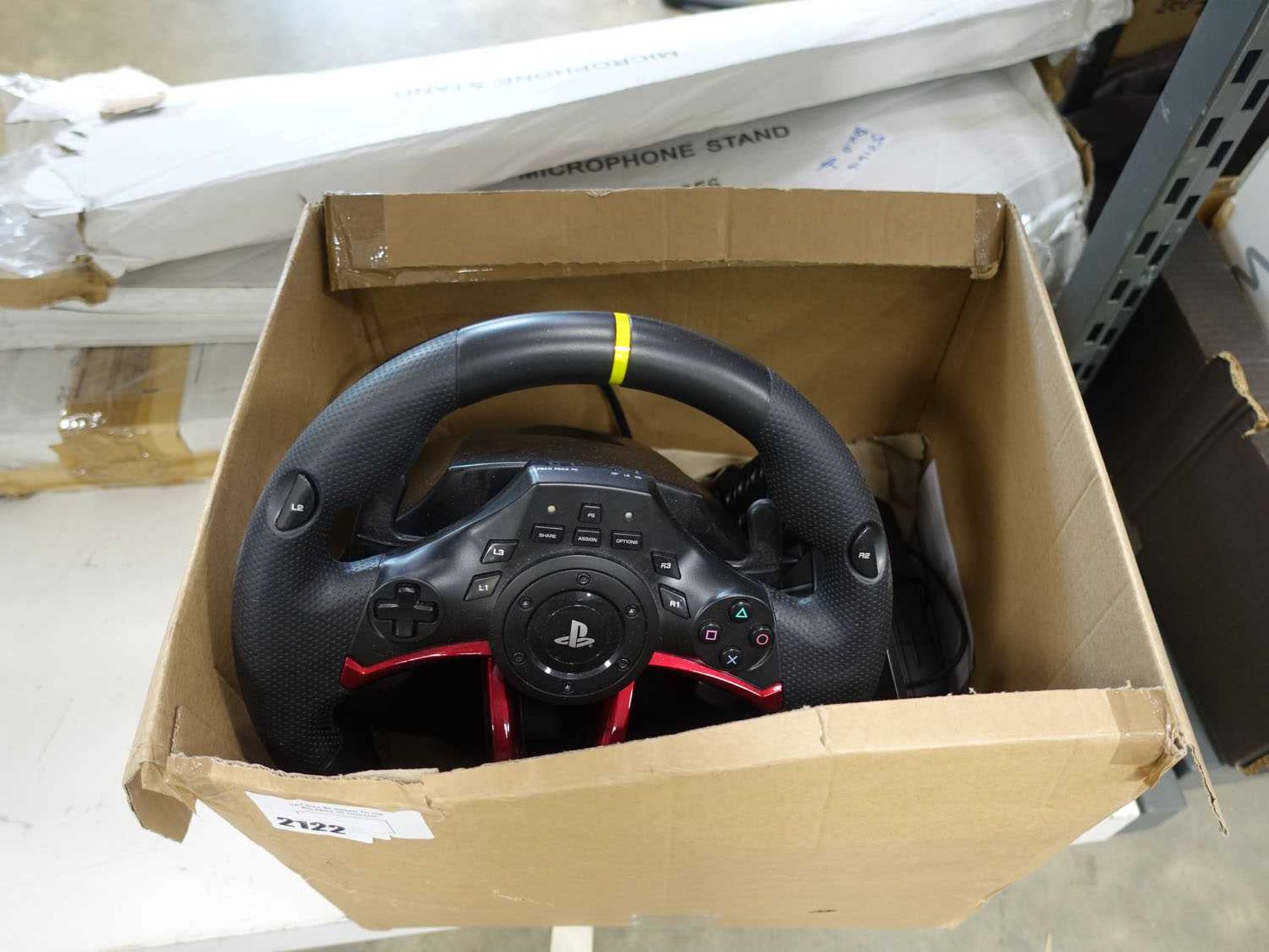 +VAT Hori Racing Wheel Apex set for PS4