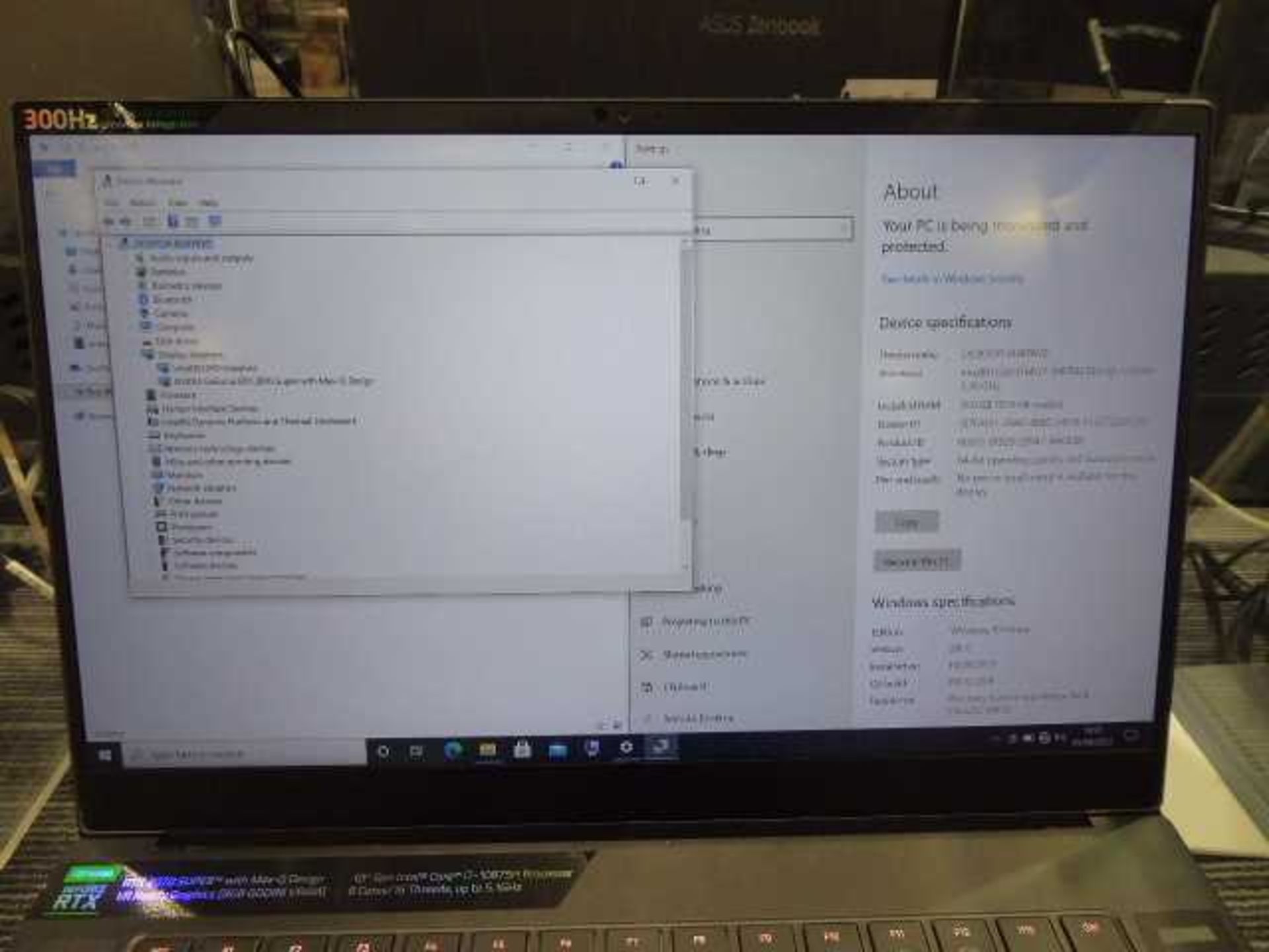 +VAT Razor Blade 15 laptop with Intel i7 10th gen cpu, 16gb ram, 256gb storage, RTX 2070 Super gpu - Image 2 of 2