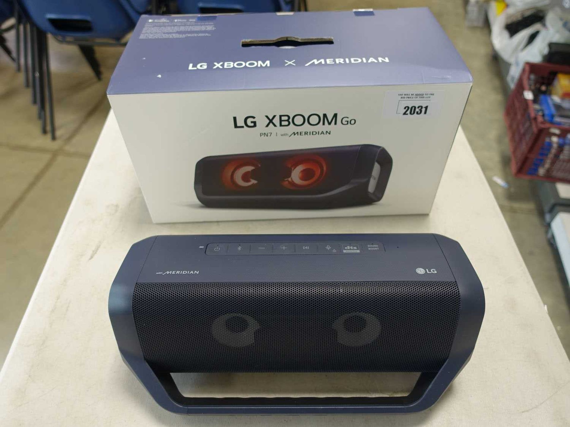 +VAT LG Xboom PN7 bluetooth speaker with box