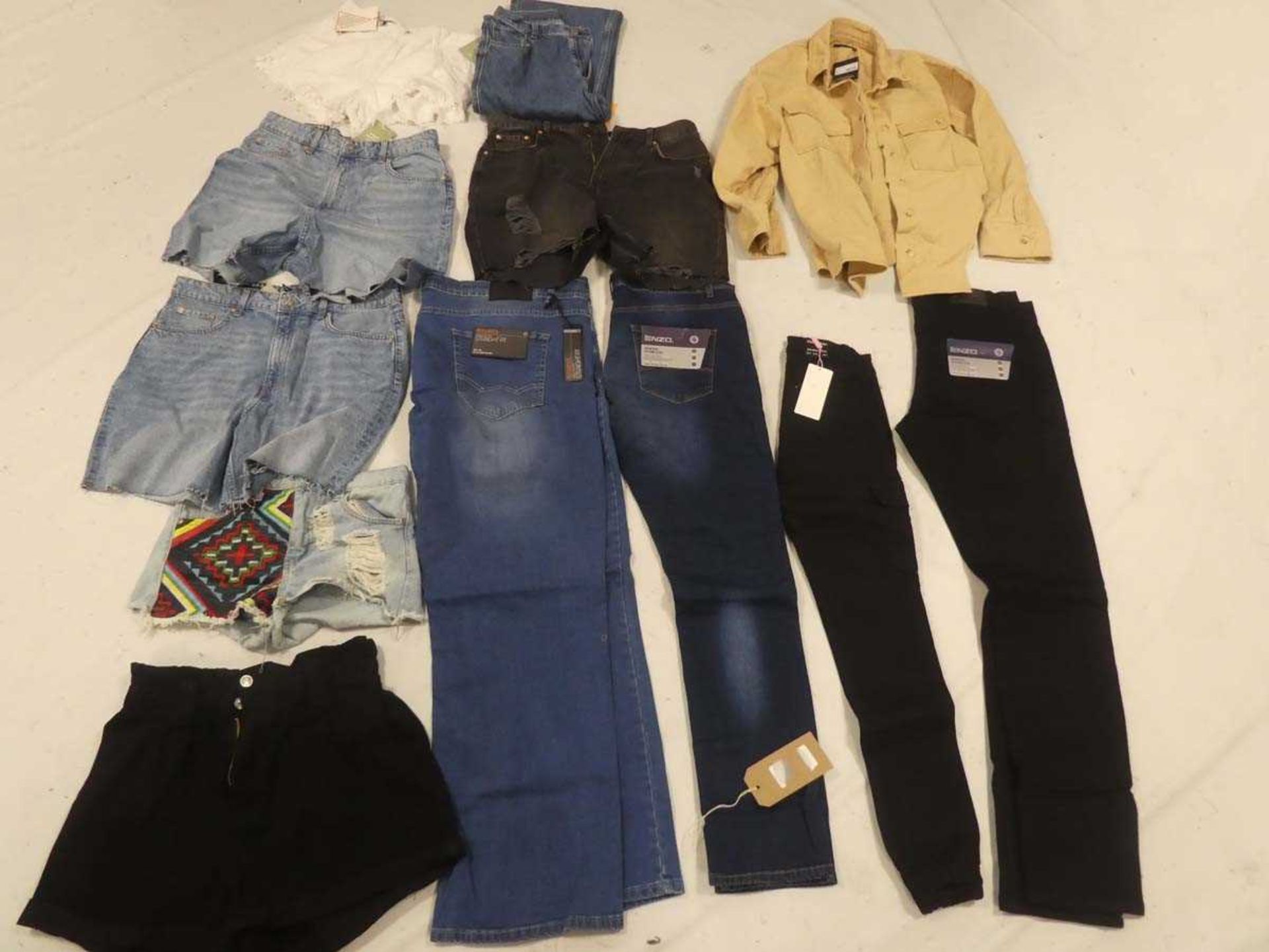 +VAT Selection of denimwear to include Enzo, Missguided, Divided, etc