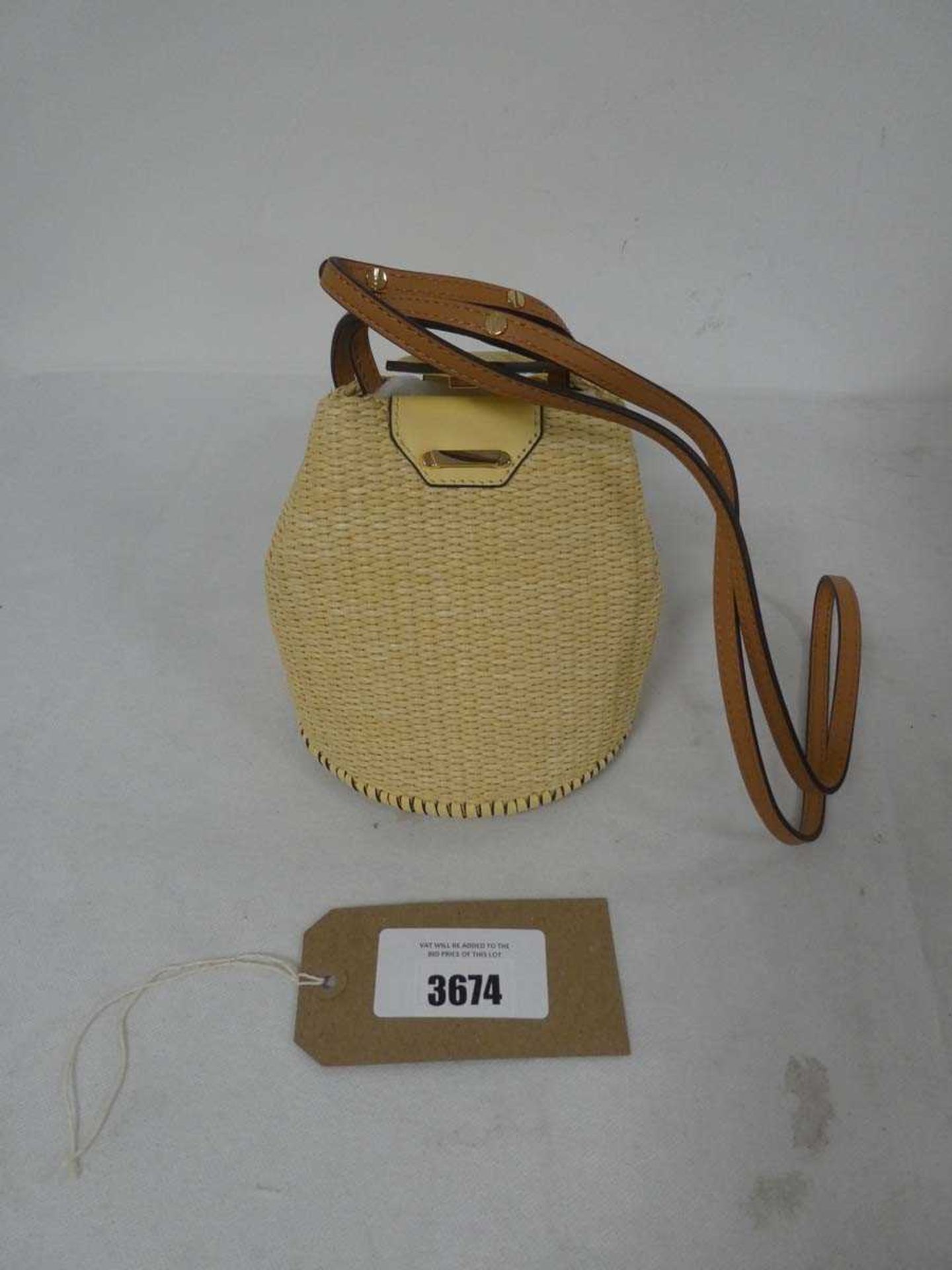+VAT Danse Lente weaved mini bag (cabinet)