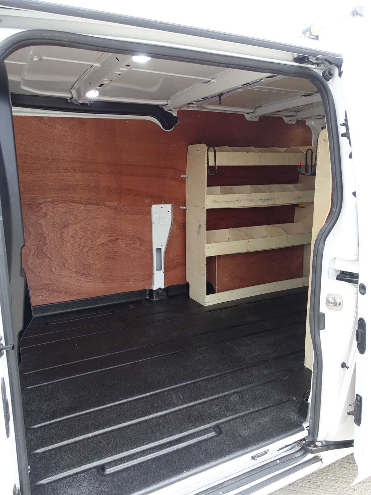 +VAT 2021 (70 plate) Ford Transit Custom300 Limited edition EBlue LWB panel vanWith Rhino roof - Image 9 of 15