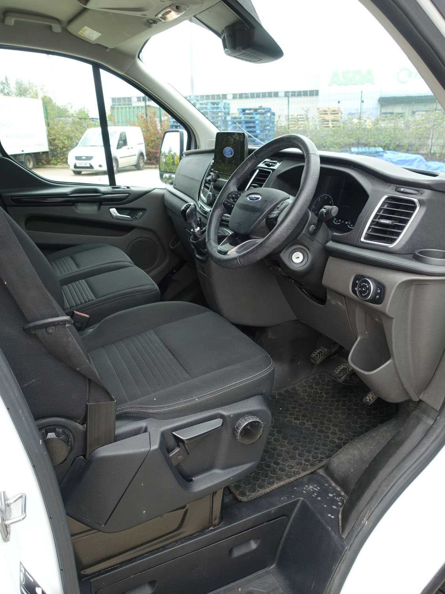 +VAT 2021 (70 plate) Ford Transit Custom300 Limited edition EBlue LWB panel vanWith Rhino roof - Image 6 of 15