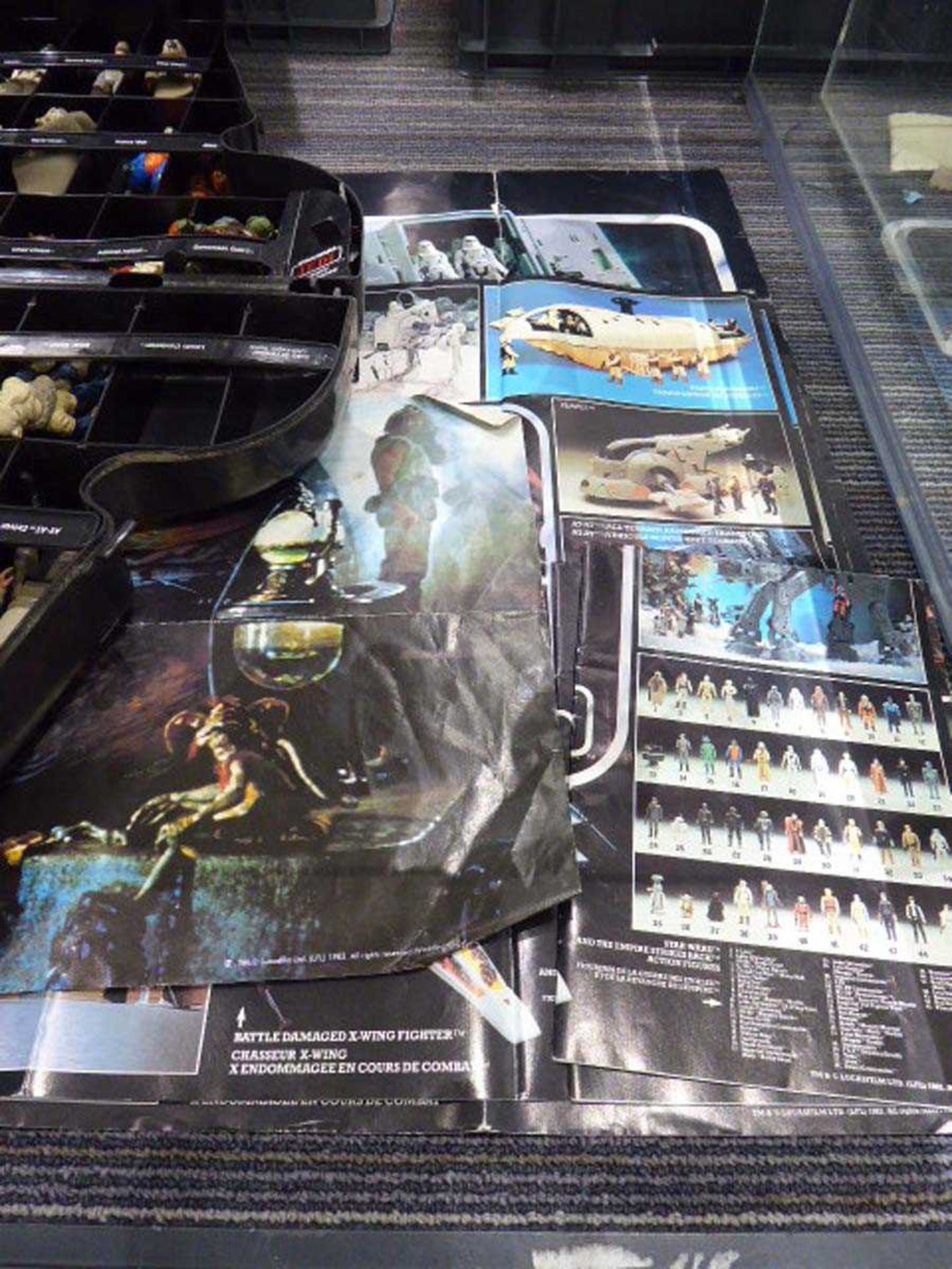Selection of Star Wars posters, ephemera and two cases containing a selection of Star Wars figures - Image 2 of 4