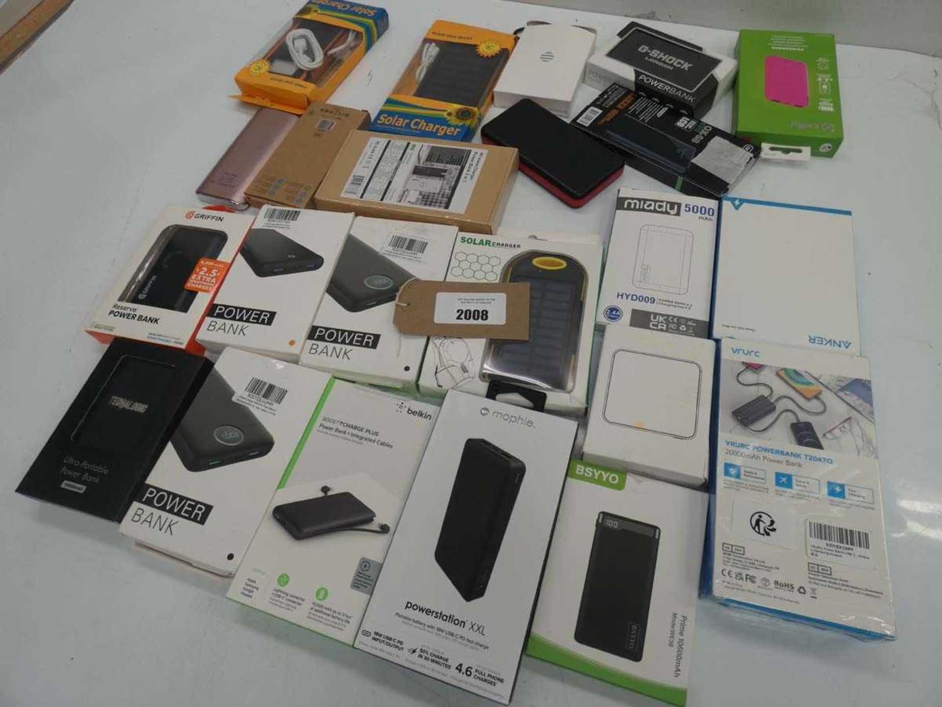 +VAT Selection of various portable power banks