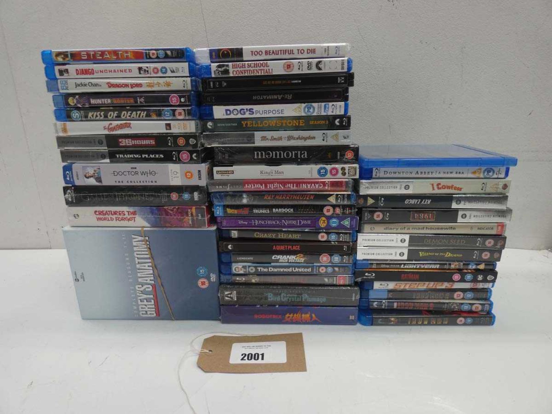 +VAT Selection of Blu-Ray and DVD films/box sets