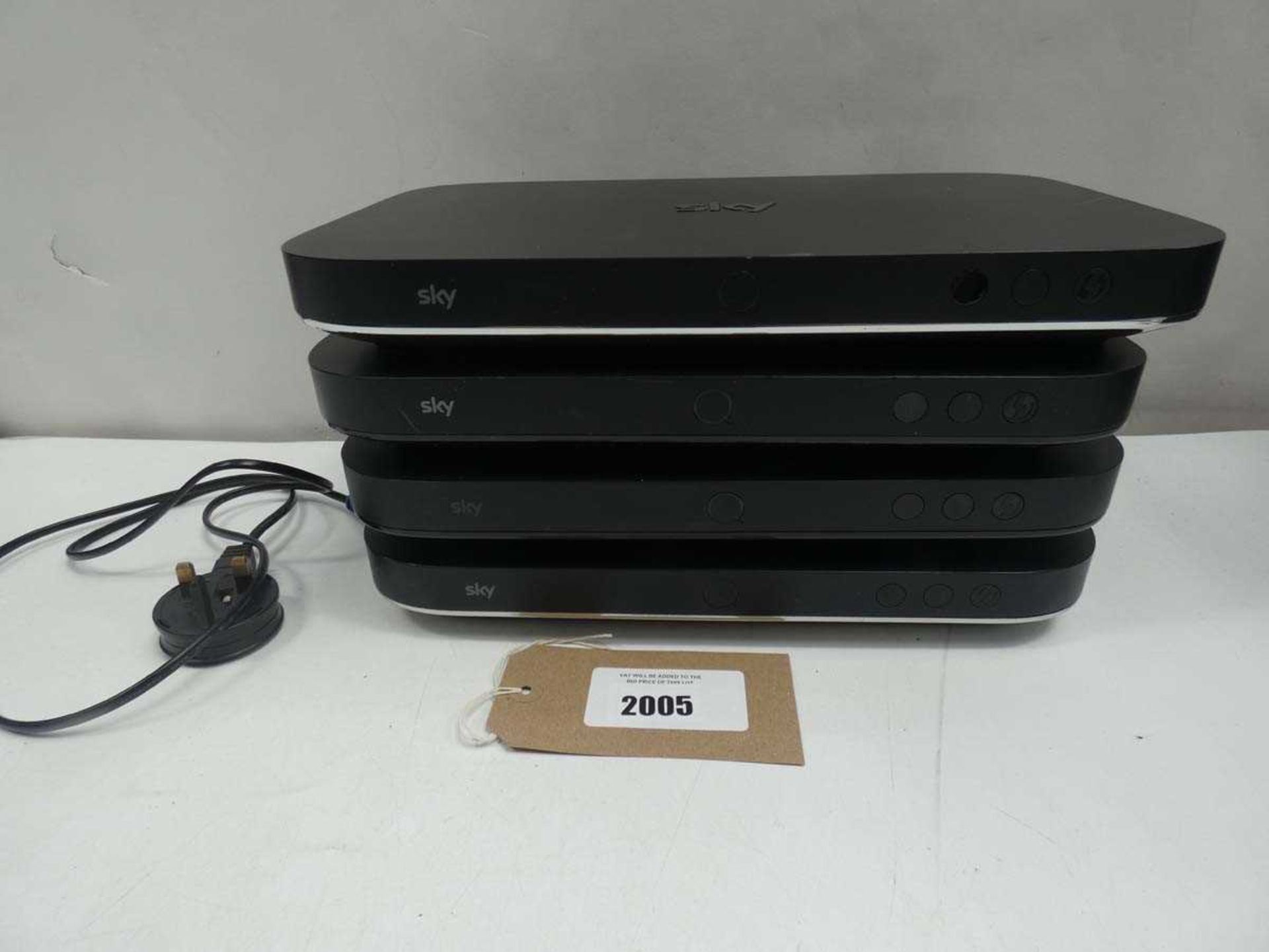 +VAT 4x Sky TV boxes