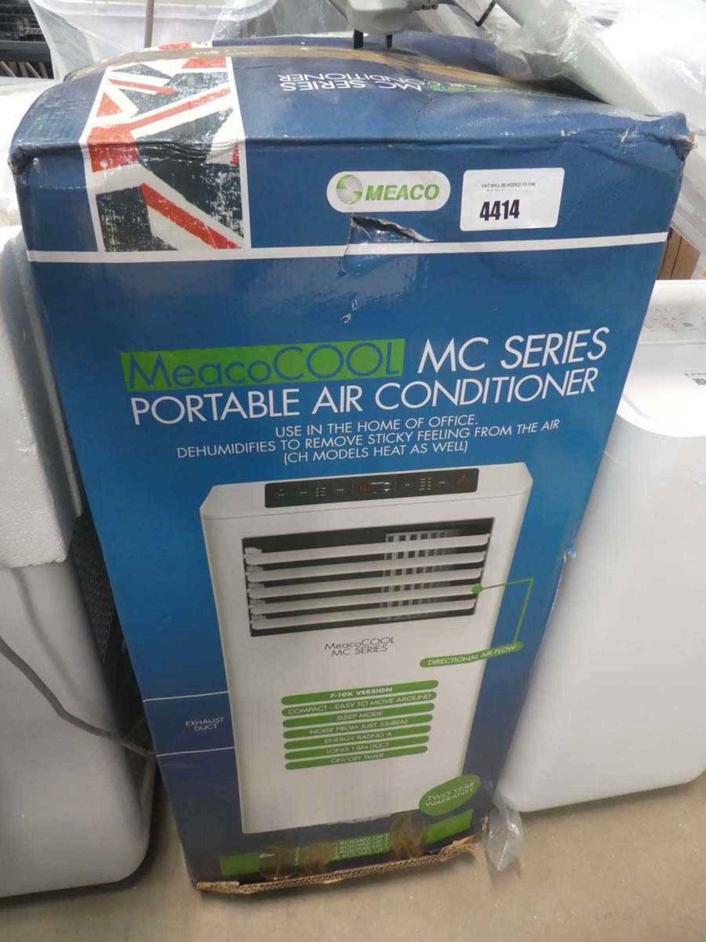 +VAT Boxed Meaco air conditioning unit