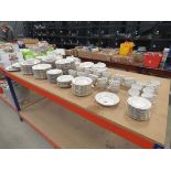 Large quantity of Royal Doulton Fairfax crockery