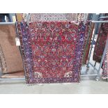 (10) Woollen Iranian floral mat