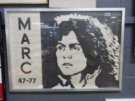 Mark Bolan poster