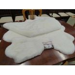 +VAT Faux sheepskin rug