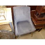 Grey fabric chair