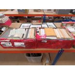 +VAT 2 x boxes containing French reference books and novels