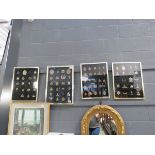4 x panels with military insignia