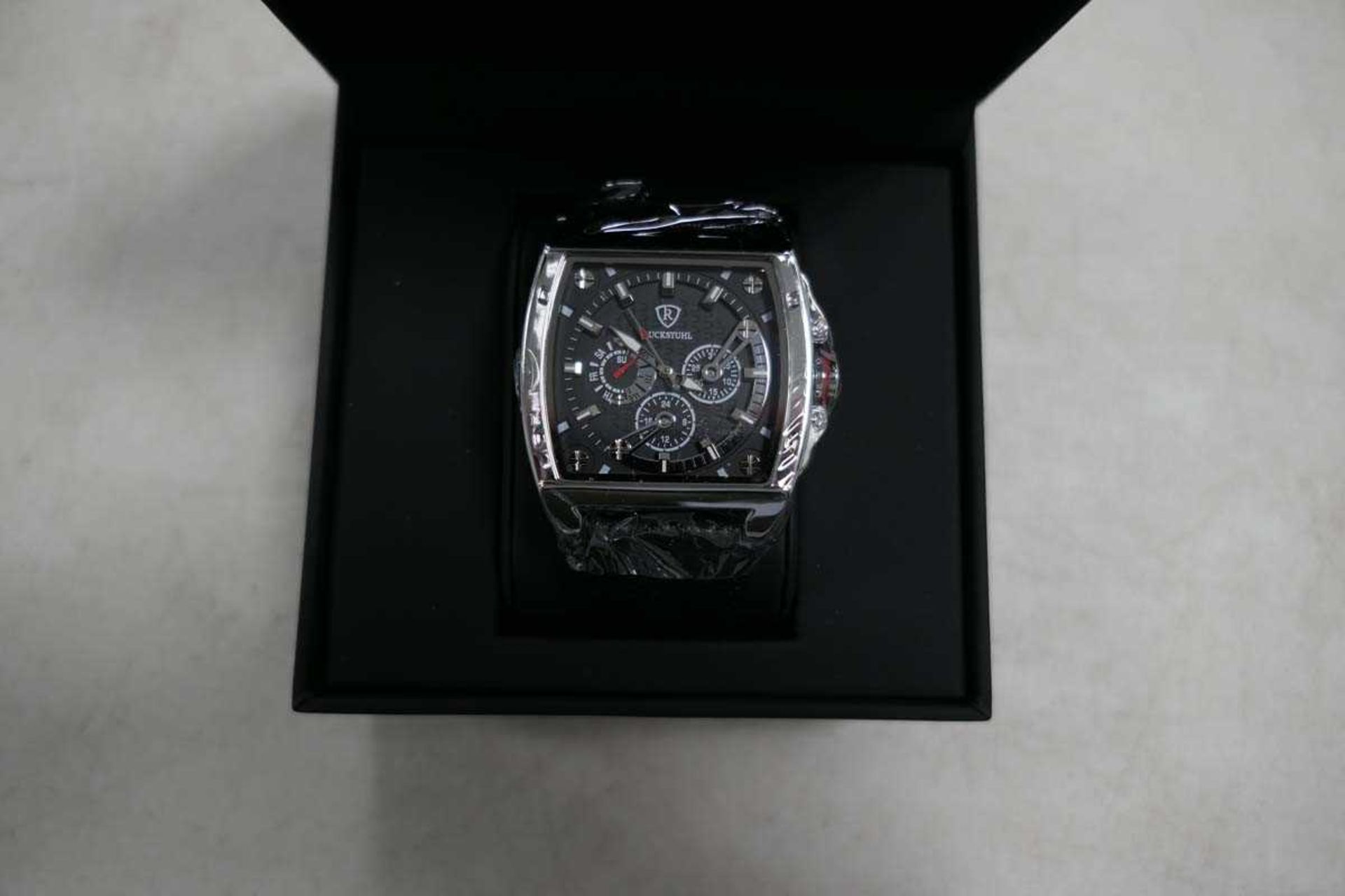 +VAT Ruckstuhl R300 chronograph watch with box - Image 2 of 2