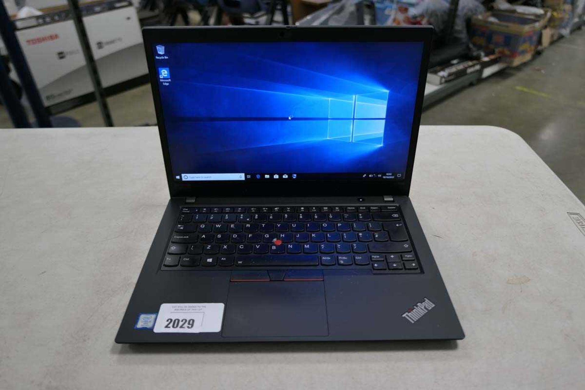 +VAT Lenovo Thinkpad T490 intel i5 8th gen. processor 8GB ram, 256gb storage running windows 10 with