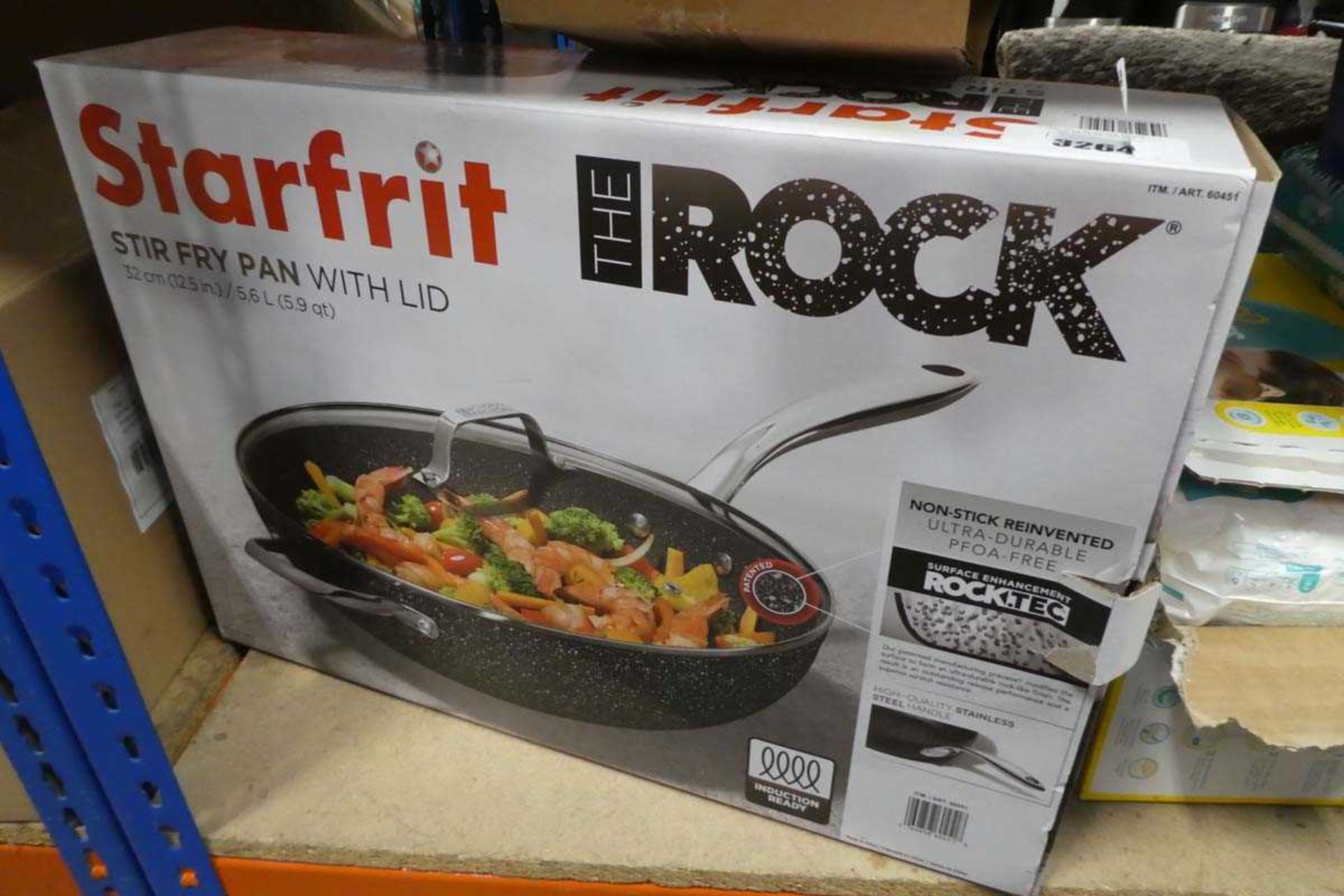+VAT Starfrit The Rock stir fry pan